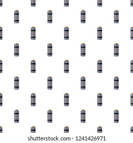 Water thermos bottle pattern seamless vector repeat for any web design