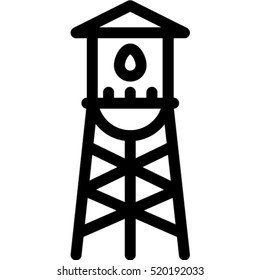 Water Tower Icon