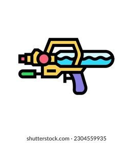 water toy child game play color icon vector. water toy child game play sign. isolated symbol illustration