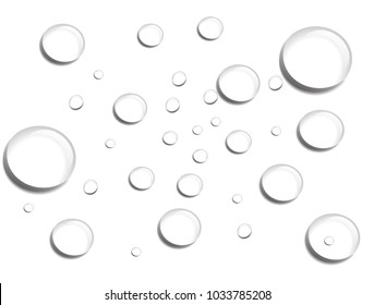 water transparent vector background