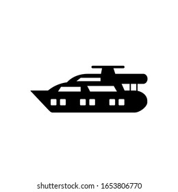 Water transport, ship icon. Simple vector boat icons for ui and ux, website or mobile application