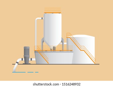 water treatment for drinking, use in the city and use in the industry