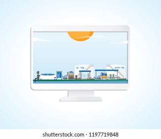 water treatment plant with reverse osmosis