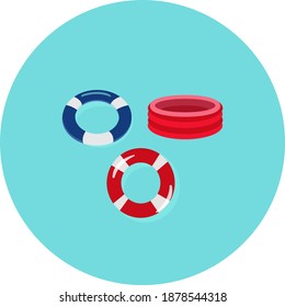 Wasserrohre, Illustration, Vektorgrafik auf weißem Hintergrund