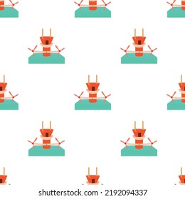 Water turbine pattern seamless background texture repeat wallpaper geometric vector