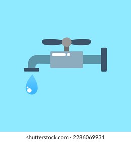 water vaucet vector icon design