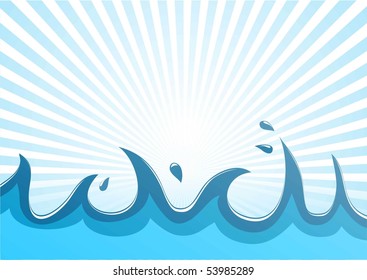 WATER VECTOR BACKGROUND