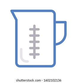 water vector color line icon 