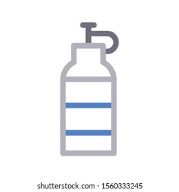 water vector colour line icon 