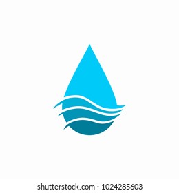 water vector company logo design