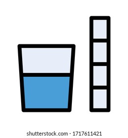 water vector flat color icon 