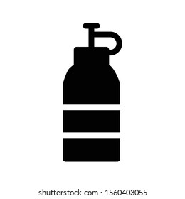 water vector glyph flat icon 