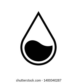 Water Vector Icon Design Template