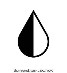 Water Vector Icon Design Template