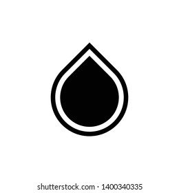 Water Vector Icon Design Template
