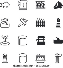 water vector icon set such as: stone, wellspring, harvest, handle, vessel, whale, field, shadow, industry, kitchenware, single, machinery, wild, fun, sprinkling, spraying, resources, abstract