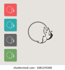 Water - vector icon. Symbol for web, infographics, print design and mobile UX/UI kit. Vector illustration, EPS10.