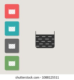 Water - vector icon. Symbol for web, infographics, print design and mobile UX/UI kit. Vector illustration, EPS10.