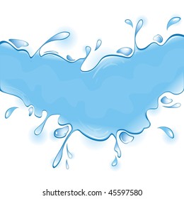 Water. (vector illustration)