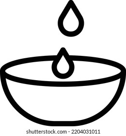 water Vector illustration on a transparent background. Premium quality symmbols. Thin line vector icons for concept and graphic design. 
