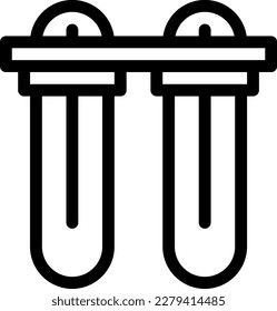 WasserVektorgrafik auf transparentem Hintergrund. Hochwertige Symbole. Dünne Vektorsymbole für Konzept und Grafikdesign.