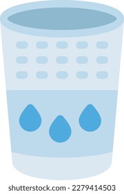 water Vector illustration on a transparent background. Premium quality symmbols. Line Color vector icons for concept and graphic design. 

