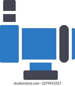 ilustración de Water Vector en un fondo transparente. Símbolos de calidad superior. Iconos vectoriales de glifos para diseño de conceptos y gráficos.
