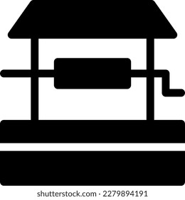 ilustración de Water Vector en un fondo transparente. Símbolos de calidad superior. Iconos vectoriales de glifos para diseño de conceptos y gráficos. 

