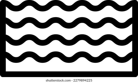 water  Vector illustration on a transparent background. Premium quality symmbols. Thin line vector icons for concept and graphic design. 
