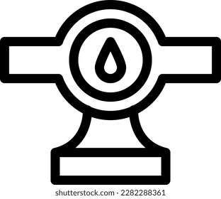 water Vector illustration on a transparent background. Premium quality symmbols. Thin line vector icons for concept and graphic design.