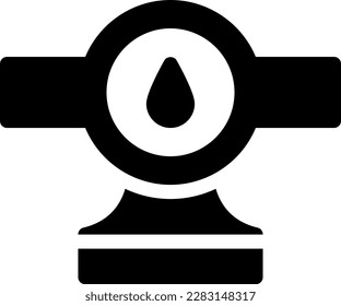 water Vector illustration on a transparent background. Premium quality symmbols. Glyphs vector icons for concept and graphic design. 

