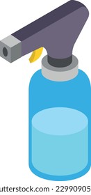 ilustración de Water Vector en un fondo transparente. Símbolos de calidad premium. Iconos planos para el concepto y el diseño gráfico.