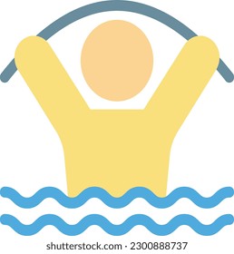 water Vector illustration on a transparent background. Premium quality symmbols. Line Color vector icons for concept and graphic design.