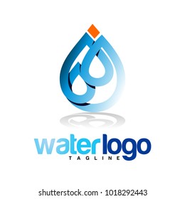 water vector logo