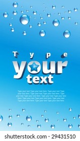Water vector template II