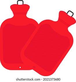 Water warmers, illustration, vector on a white background.