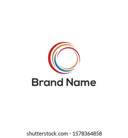 Water Wave Abstract Circle logo design. Spiral logo design. colorful abstract swirly illustration. Abstract logo Design.