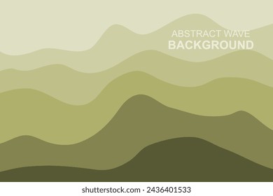 Water Wave Background Design, Abstract Vector Blue Ocean Walpaper Template