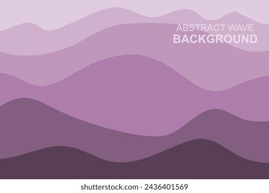 Water Wave Background Design, Abstract Vector Blue Ocean Walpaper Template