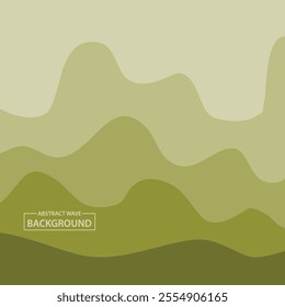 Water Wave Background Design, Abstract Vector Blue Ocean Walpaper Template
