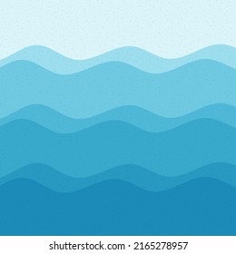 ilustración vectorial de la onda de agua