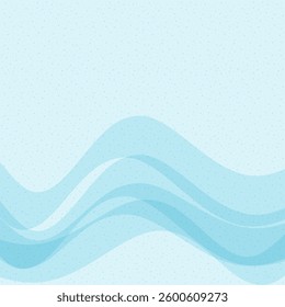 water wave background vector illustration