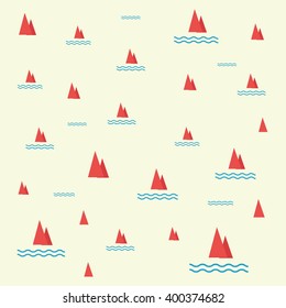 water wave background ,vector illustration