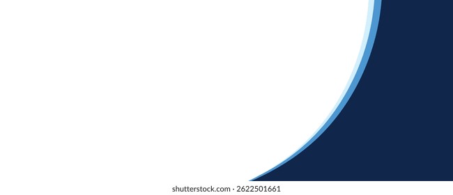 Water wave banner template. Presentation template. EPS10