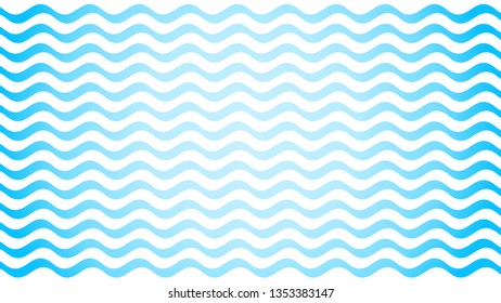 water wave blue line stroke on white background, water wave blue smooth simple, art line water wave for banner design and copy space, ocean wave for drinking water symbol graphic blue waves