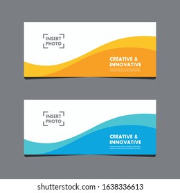 water and wave business web banner design, Professional web banner design, 