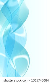 Water wave curve background
