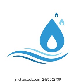Water. Water wave. Water drop icon 