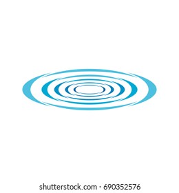 Water Wave Logo Abstract Design Vector Stock Vector (Royalty Free ...