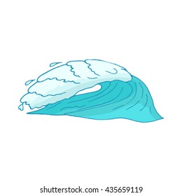 Water wave icon